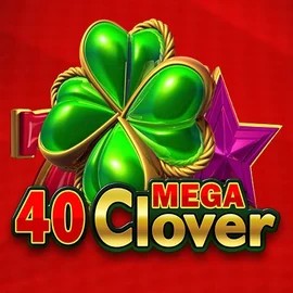 40 Mega Clover logo by Amusnet Interactive at Blitz Casino