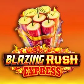 Blazing Rush Express logo – Slots by AreaVegas at Blitz Casino