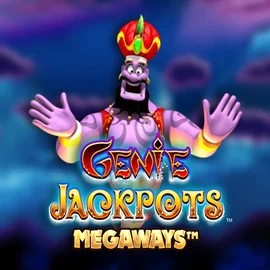 Genie Jackpots Megaways by Blueprint Gaming, showcased at blitz-casino.eu – game logo