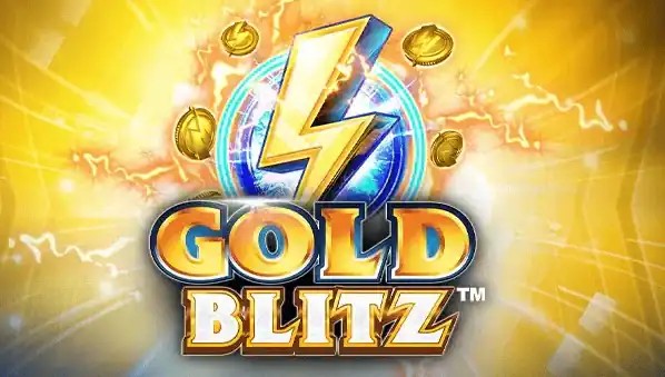 Gold Blitz logo by Fortune Factory Studios at Blitz Casino