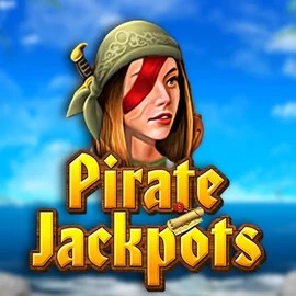 Pirate Jackpots logo by Belatra Games at Blitz Casino