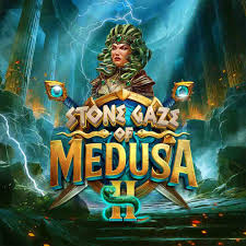 Stone Gaze of Medusa 2 online game logo by Stakelogic on blitz-casino.eu